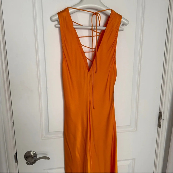 FRAME
Lace Front Midi Dress size L - Picture 12 of 14